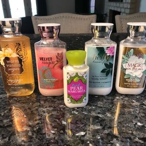 Bath & body works lotion and body wash